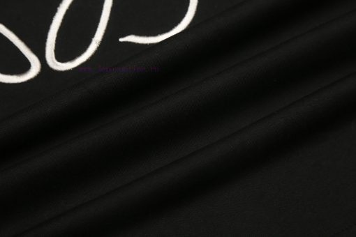 ️LOEWE * Luo YiweiLOEWE * Luoyiwei Misaligned Logo Embroidered Short Sleeved T-shirt-Customized plyeu87v - Image 11
