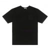 ️LOEWE * Luo YiweiLOEWE Pocket Logo Embroidered Short Sleeved T-shirt-Customized 260g 32 Count l665aa6b