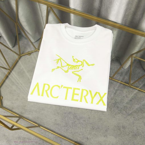 [Ayc Teryx Archaeopteryx]2025FW Short Sleeved T-shirt With Front Bird Letter Logo High-end Prin xn2w266i - Image 4