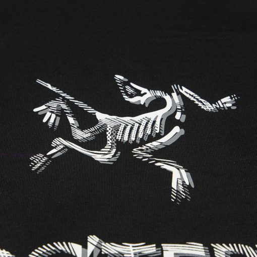 [Ayc Teryx Archaeopteryx]2025FW Short Sleeved T-shirt With Front Bird Letter Logo High-end Prin ajo109l2 - Image 4