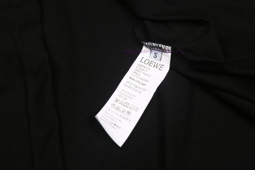 ️LOEWE * Luo YiweiLOEWE Pocket Logo Embroidered Short Sleeved T-shirt-Customized 260g 32 Count l665aa6b - Image 12