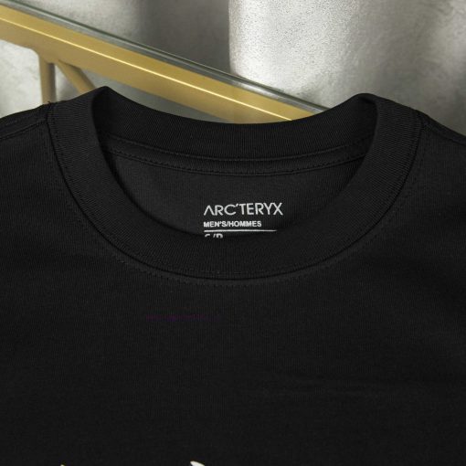 [Ayc Teryx Archaeopteryx]2025FW Short Sleeved T-shirt With Front Bird Letter Logo High-end Prin ajo109l2 - Image 6