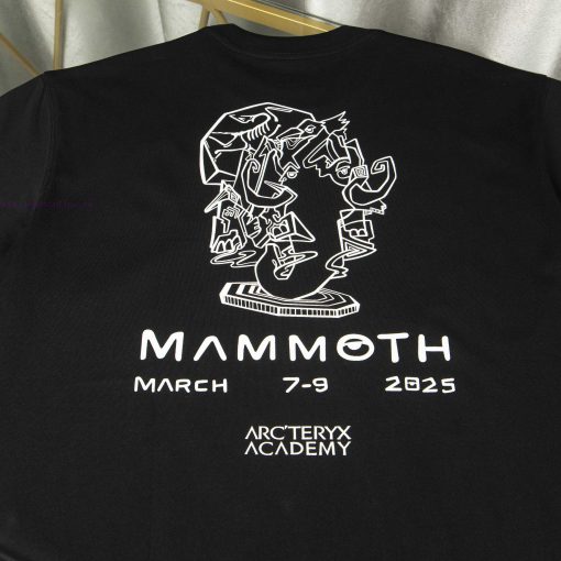 [Ayc Teryx Archaeopteryx]2025FW Short Sleeved T-shirt With Front Bird Letter Logo High-end Prin 9ftvzwjp - Image 6