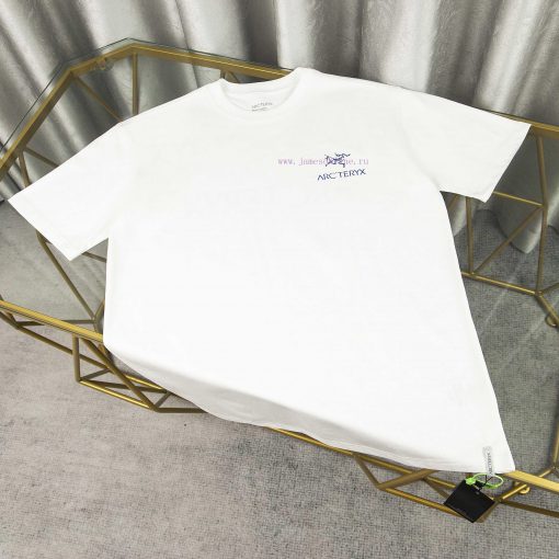 [Ayc Teryx Archaeopteryx]2025FW Short Sleeved T-shirt With Front Bird Letter Logo High-end Prin s7ir6x8e - Image 2