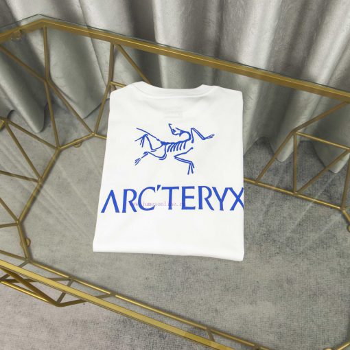 [Ayc Teryx Archaeopteryx]2025FW Short Sleeved T-shirt With Front Bird Letter Logo High-end Prin s7ir6x8e - Image 5