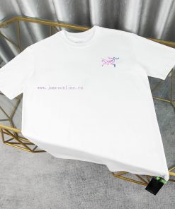 [Ayc Teryx Archaeopteryx]2025FW Short Sleeved T-shirt Front Bird Letter Logo Premium Gradient P lixl2ubt