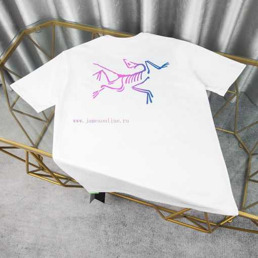 [Ayc Teryx Archaeopteryx]2025FW Short Sleeved T-shirt Front Bird Letter Logo Premium Gradient P lixl2ubt - Image 3