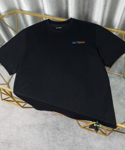 [Ayc Teryx Archaeopteryx]2025FW Adopts Open Thread Zipper Fine Machinist Short Sleeved T-shirt ss12lt49