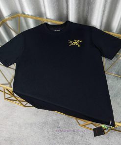 [Ayc Teryx Archaeopteryx]2025FW Short Sleeved T-shirt Front Bird Letter Logo Premium Gradient P dotmsw5l