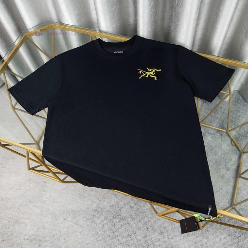 [Ayc Teryx Archaeopteryx]2025FW Short Sleeved T-shirt Front Bird Letter Logo Premium Gradient P dotmsw5l - Image 2