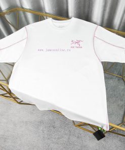 [Ayc Teryx Archaeopteryx]2025FW 冚 Ming Five Line Short Sleeved T-shirt With Bird Letter Logo Hi zi7d2ed5