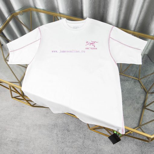 [Ayc Teryx Archaeopteryx]2025FW 冚 Ming Five Line Short Sleeved T-shirt With Bird Letter Logo Hi zi7d2ed5