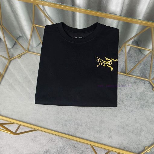 [Ayc Teryx Archaeopteryx]2025FW Short Sleeved T-shirt Front Bird Letter Logo Premium Gradient P dotmsw5l - Image 4