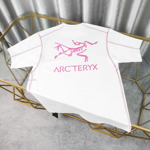 [Ayc Teryx Archaeopteryx]2025FW 冚 Ming Five Line Short Sleeved T-shirt With Bird Letter Logo Hi zi7d2ed5 - Image 3