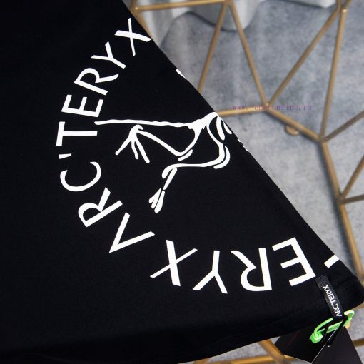 [Ayc Teryx Archaeopteryx]2025FW Short Sleeved T-shirt With Front Bird And Back Logo High-end Pr kgv02yk0 - Image 4