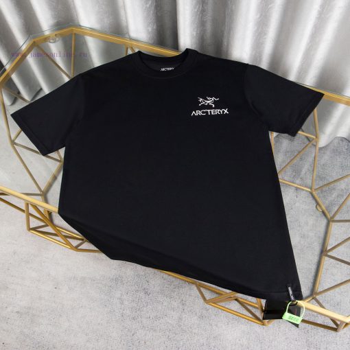 [Ayc Teryx Archaeopteryx]2025FW Short Sleeved T-shirt With Front Bird And Back Logo High-end Pr u6oauuml - Image 2