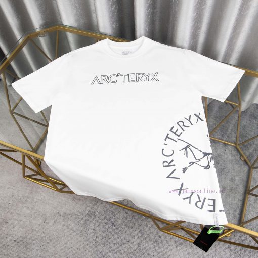 [Ayc Teryx Archaeopteryx]2025FW Short Sleeved T-shirt With Front Bird And Back Logo High-end Pr q7kqypy6 - Image 2