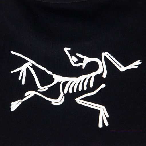[Ayc Teryx Archaeopteryx]2025FW Short Sleeved T-shirt With Front Bird And Back Logo High-end Pr u6oauuml - Image 5