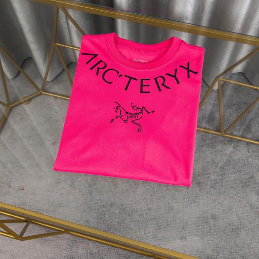 [Ayc Teryx Archaeopteryx]2025FW Short Sleeved T-shirt With Front Bird And Back Logo High-end Pr lzr6sccy - Image 4