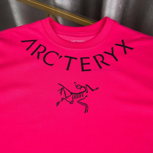 [Ayc Teryx Archaeopteryx]2025FW Short Sleeved T-shirt With Front Bird And Back Logo High-end Pr lzr6sccy - Image 5
