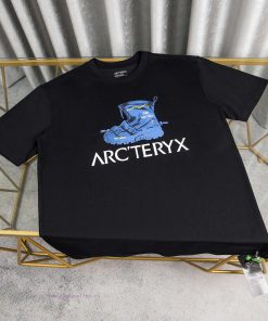 [Ayc Teryx Archaeopteryx]2025FW Short Sleeved T-shirt With Bird Letter Logo High-end Printing 3 excudcop
