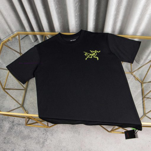[Ayc Teryx Archaeopteryx]2025FW Short Sleeved T-shirt With Bird Letter Logo High-end Color Prin hk7p42f2