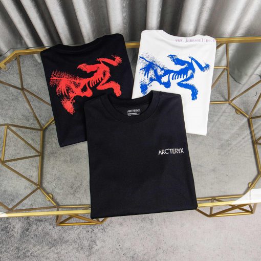 [Ayc Teryx Archaeopteryx]2025FW Short Sleeved T-shirt With Bird Letter Logo High-end Printing 3 75y2szs6 - Image 4