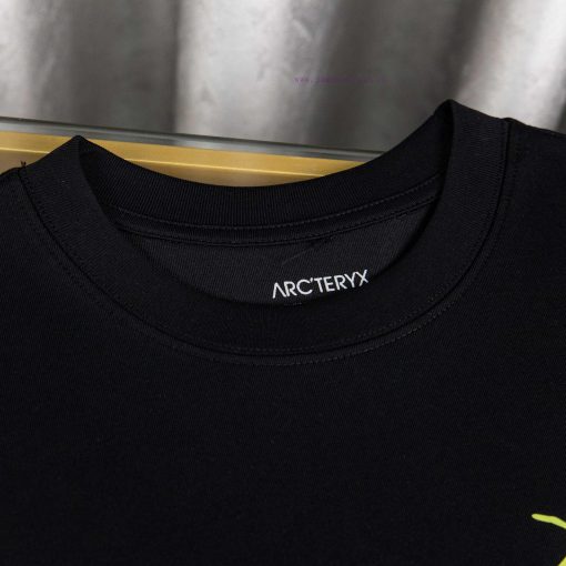 [Ayc Teryx Archaeopteryx]2025FW Short Sleeved T-shirt With Bird Letter Logo High-end Color Prin hk7p42f2 - Image 8