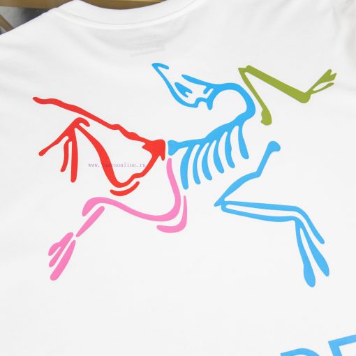 [Ayc Teryx Archaeopteryx]2025FW Short Sleeved T-shirt With Bird Letter Logo High-end Color Prin vj4euold - Image 7