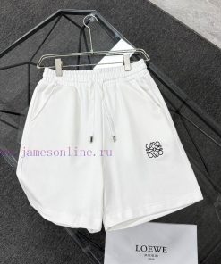 High Quality LOEWE Classic Element Printed Shorts Exquisite Printing Technology Fabric Made Of plj5bucg