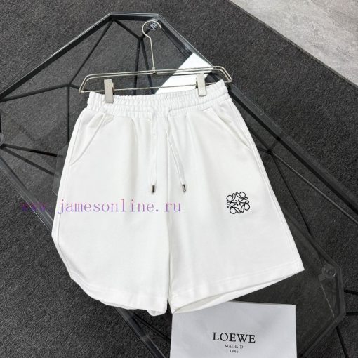 High Quality LOEWE Classic Element Printed Shorts Exquisite Printing Technology Fabric Made Of plj5bucg
