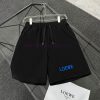 High Quality LOEWE Classic Element Printed Shorts Exquisite Printing Technology Fabric Made Of nlsreabh