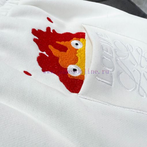 High Quality LOEWE Classic Element Printed Shorts Exquisite Printing Technology Fabric Made Of qa9fdvmm - Image 5