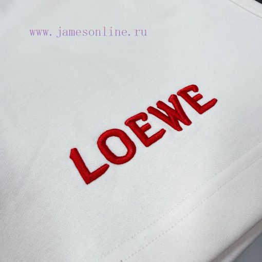 High Quality LOEWE Classic Element Printed Shorts Exquisite Printing Technology Fabric Made Of qa9fdvmm - Image 6