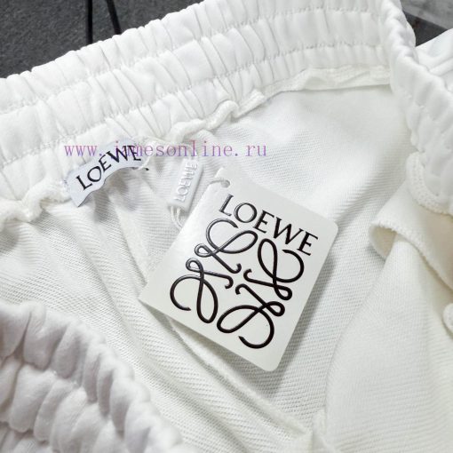 High Quality LOEWE Classic Element Printed Shorts Exquisite Printing Technology Fabric Made Of qa9fdvmm - Image 9