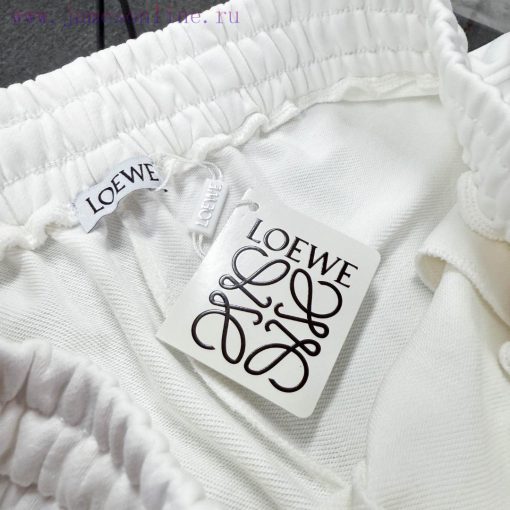 High Quality LOEWE Classic Element Printed Shorts Exquisite Printing Technology Fabric Made Of plj5bucg - Image 9