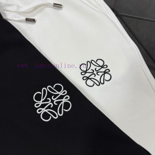 High Quality LOEWE Classic Element Printed Shorts Exquisite Printing Technology Fabric Made Of plj5bucg - Image 12