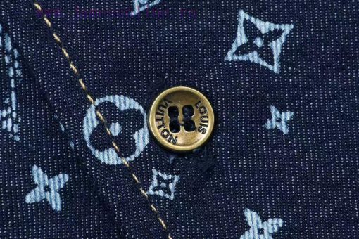 Arrived The Next DayLouis Vuitton25ss Early Spring New Light Luxury Unisex Denim ShirtHeavy Dut bck9izmu - Image 8