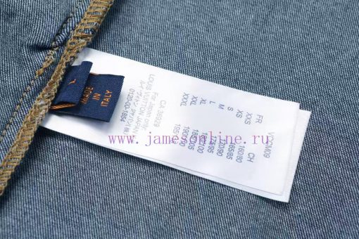 Arrived The Next DayLouis Vuitton25ss Early Spring New Light Luxury Unisex Denim ShirtHeavy Dut bck9izmu - Image 9