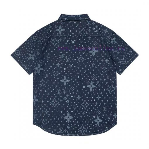 Arrived The Next DayLouis Vuitton25ss Early Spring New Light Luxury Unisex Denim ShirtHeavy Dut bck9izmu - Image 10
