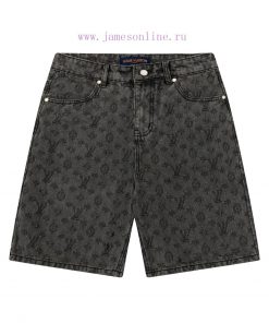 Arrived The Next DayLouis Vuitton25ss Early Spring New Light Luxury Unisex Denim ShortsHeavy Du nzmtfc8a