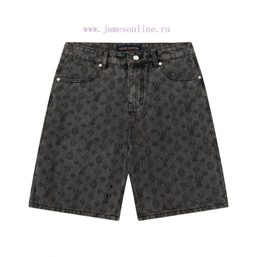 Arrived The Next DayLouis Vuitton25ss Early Spring New Light Luxury Unisex Denim ShortsHeavy Du nzmtfc8a