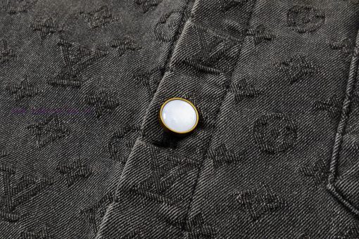 Arrived The Next DayLouis Vuitton25ss Early Spring New Light Luxury Unisex Denim ShirtHeavy Dut 52v792ru - Image 6