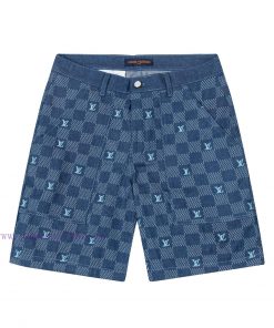 Arrived The Next DayLouis Vuitton25SS Dark Pattern Old Flower Full Printed Checkerboard Jacquar xoervan2