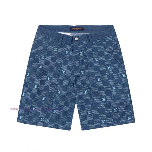 Arrived The Next DayLouis Vuitton25SS Dark Pattern Old Flower Full Printed Checkerboard Jacquar xoervan2