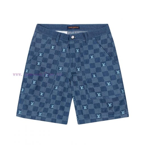 Arrived The Next DayLouis Vuitton25SS Dark Pattern Old Flower Full Printed Checkerboard Jacquar xoervan2 - Image 2
