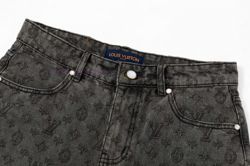Arrived The Next DayLouis Vuitton25ss Early Spring New Light Luxury Unisex Denim ShortsHeavy Du nzmtfc8a - Image 7