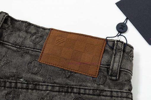 Arrived The Next DayLouis Vuitton25ss Early Spring New Light Luxury Unisex Denim ShortsHeavy Du nzmtfc8a - Image 9