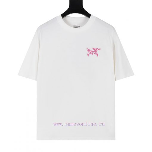 (Chain Style)Arc'teryx Ancestral Bird ARC24SS Back Nine Palace Grid Printed Logo Short Sleeve T 4qgh2as2