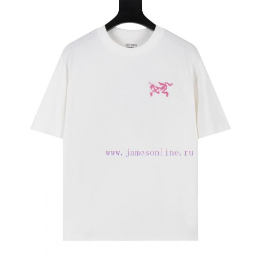 (Chain Style)Arc'teryx Ancestral Bird ARC24SS Back Nine Palace Grid Printed Logo Short Sleeve T 4qgh2as2 - Image 2